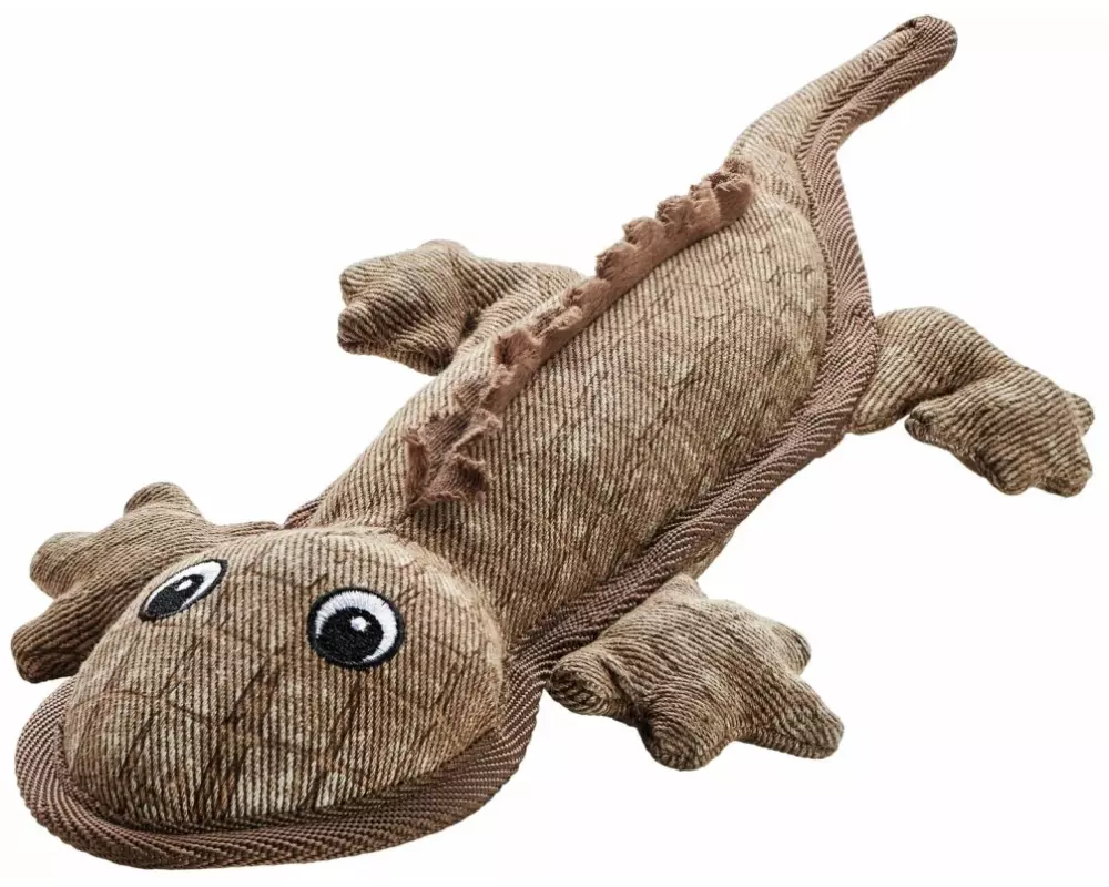 Hunter Hunde-Spielzeug Tough Brisbane Salamander, 39 cm, Braun