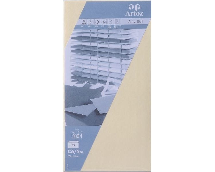 ARTOZ Couverts 1001 C6/5 107294182 100g, chamois 5 Stück
