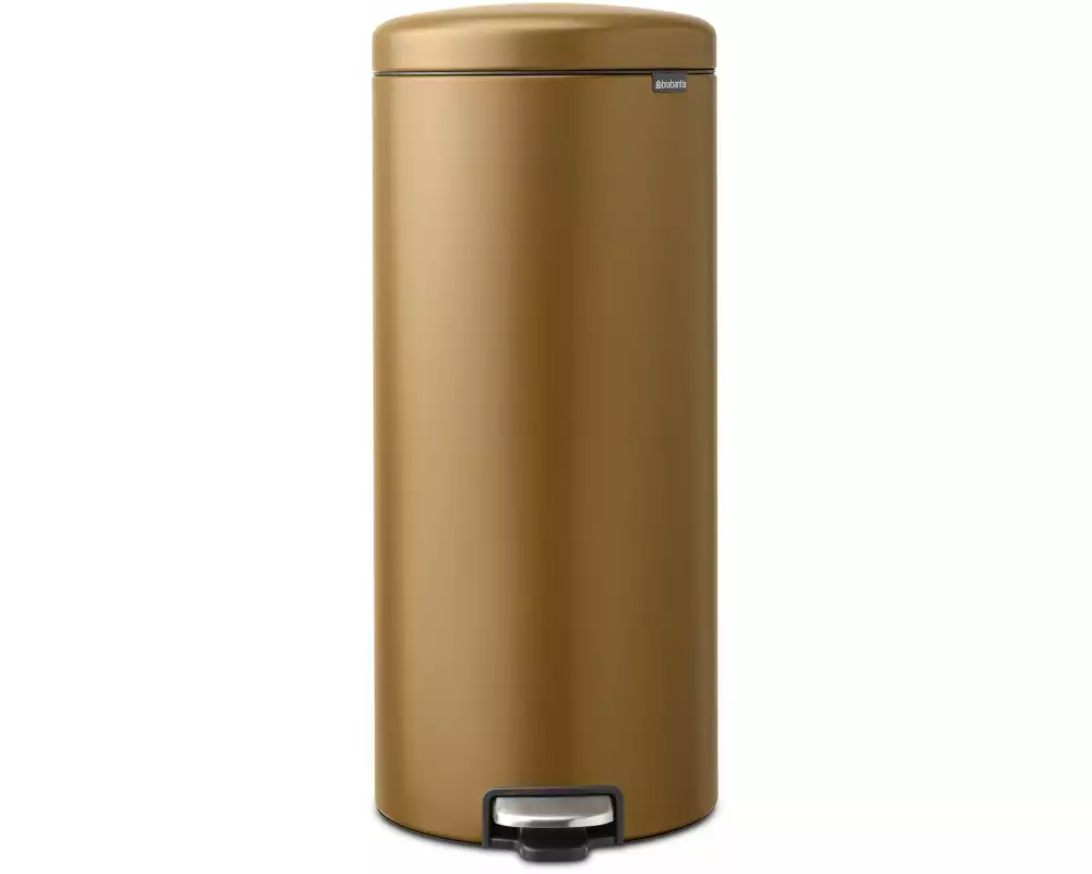 Brabantia Treteimer NewIcon 30 l, Warm Brass