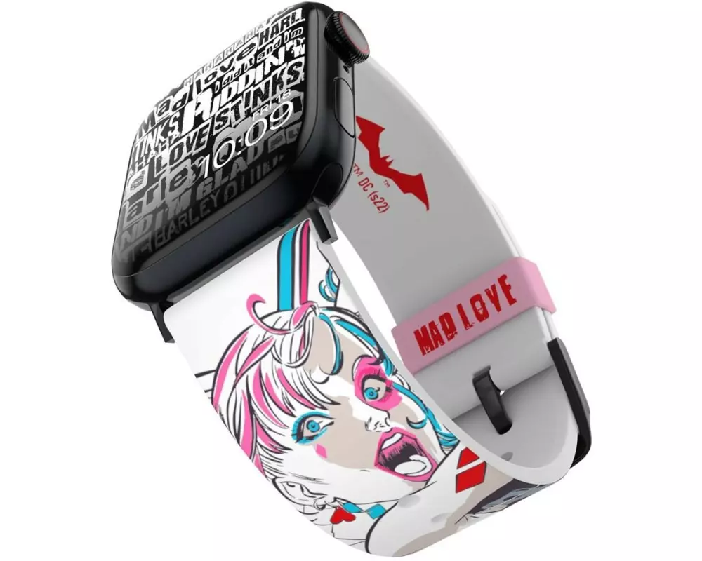 Moby Fox Armband Smartwatch Harley Quinn Mad Love 22 mm
