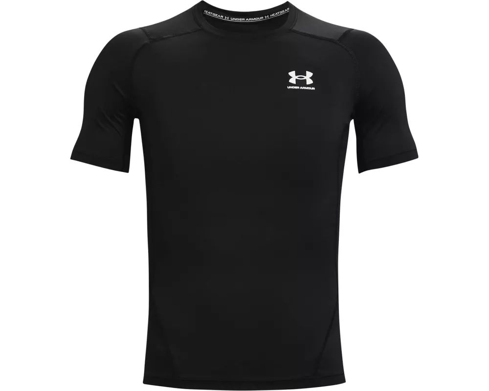 UNDER ARMOUR Kurzarmshirt HeatGear Short Sleeve Schwarz, S