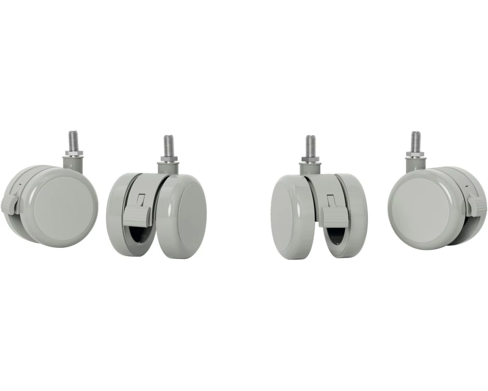 Leitz Rollen für elektrischen Sitz-/Stehtisch 4 Stück