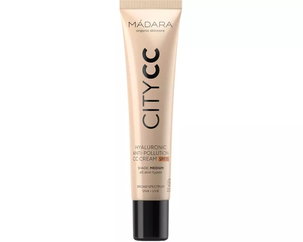 MÁDARA City Anti-Pollution CC Cream Mittelbeige