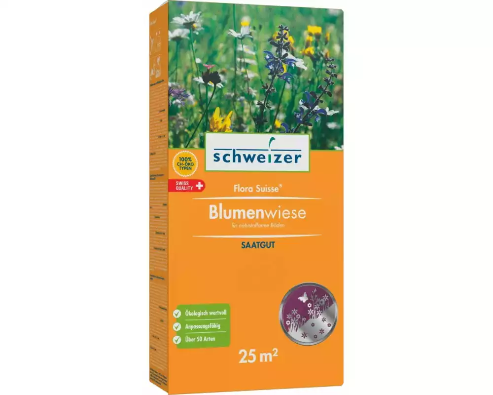 Eric Schweizer Saatgut Blumenwiese Flora Suisse, 500 g