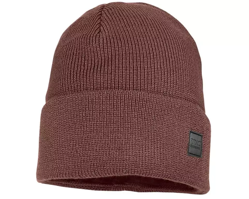 maximo Mütze Beanie Perlfang Schokobraun Gr. 55