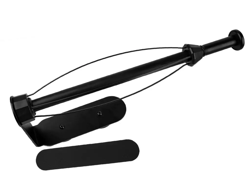 Silwy Magnet-Küchenrollenhalter inkl. Metall-Leiste Schwarz