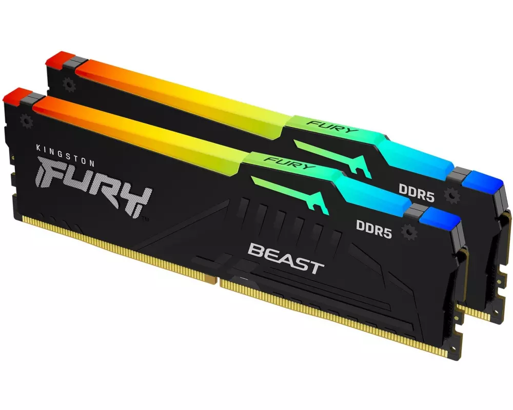 Kingston DDR5-RAM FURY Beast RGB 5600 MHz 2x 8 GB