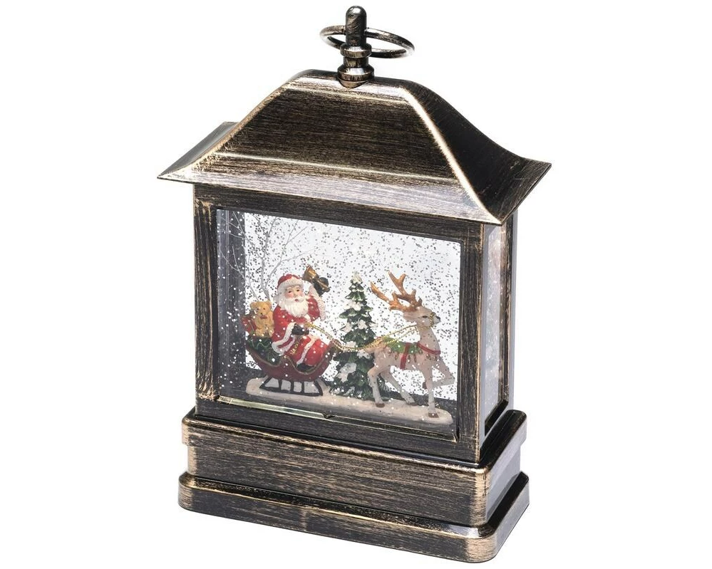 Konstsmide LED Wasserlaterne Weihnachtsmann, Höhe: 25 cm