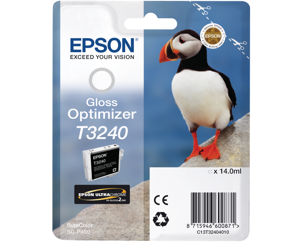 Ink Cart/T3240 Puffin Gloss Optimizer
