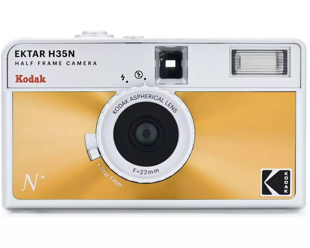 Kodak Analogkamera EKTAR H35N Orange