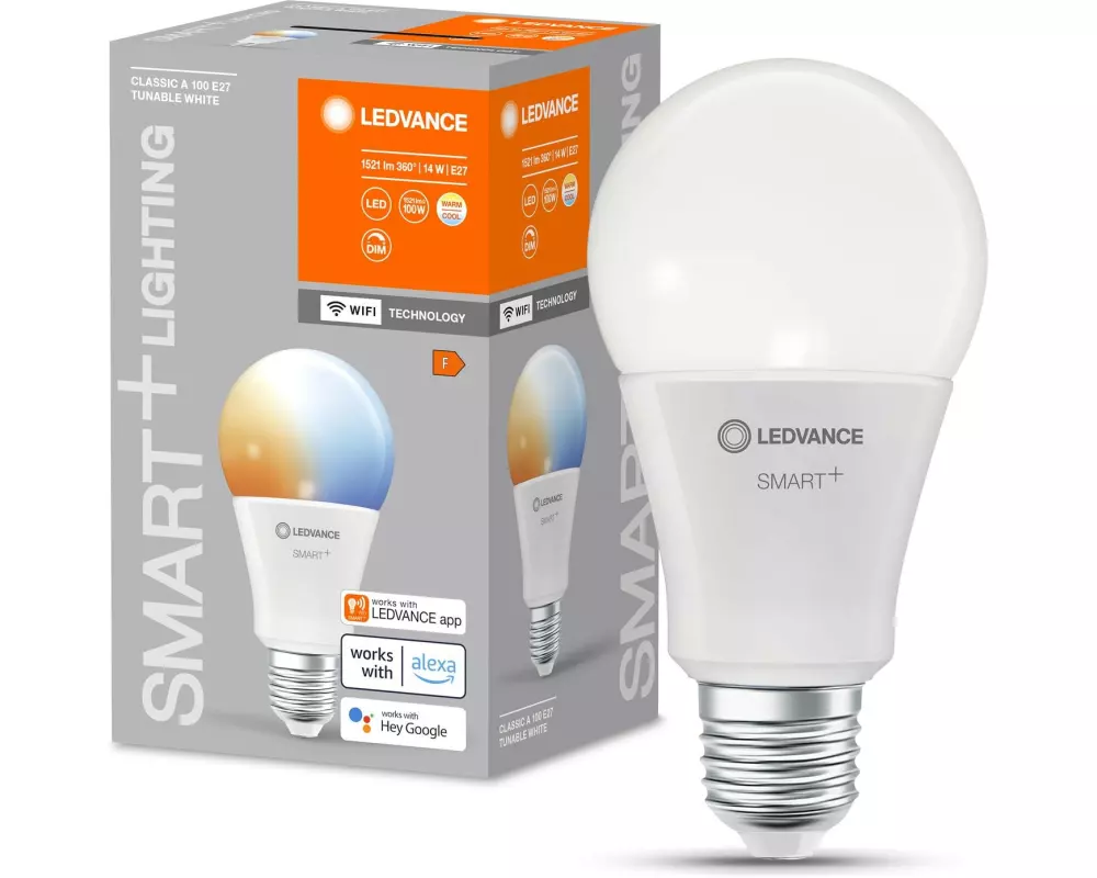 Ledvance Leuchtmittel Smart+ Classic, 14W, E27, WiFi