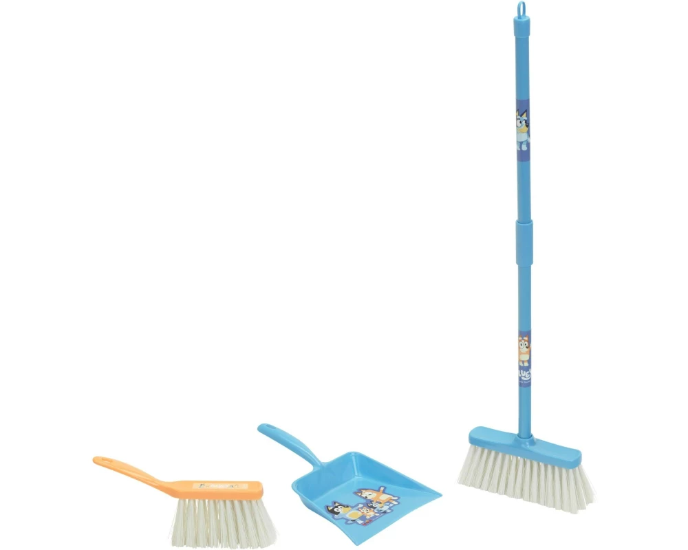 Klein-Toys Bluey – Kehrgarnitur, 3-teilig