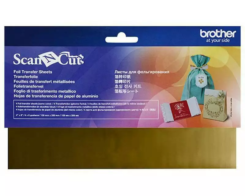 Brother Transferfolie ScanNCut Gold