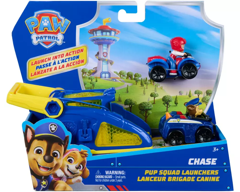 Spinmaster PAW Patrol Pup Squad Launcher Set Assortiert