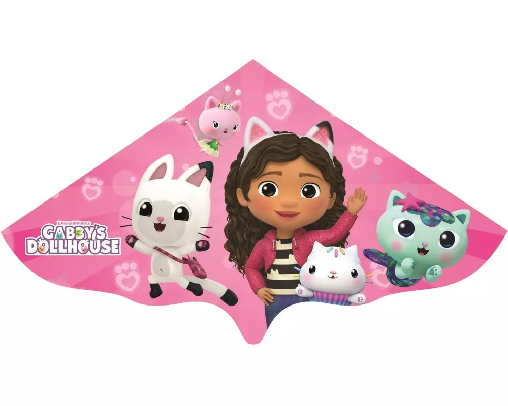 Waldmeier Kinderdrachen Gabbys Dollhouse, 115 cm Spannweite