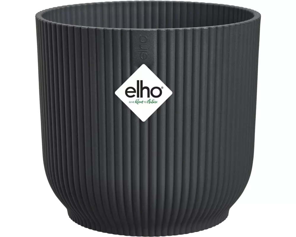 Elho Blumentopf Vibes Fold 1.6 l, Anthrazit