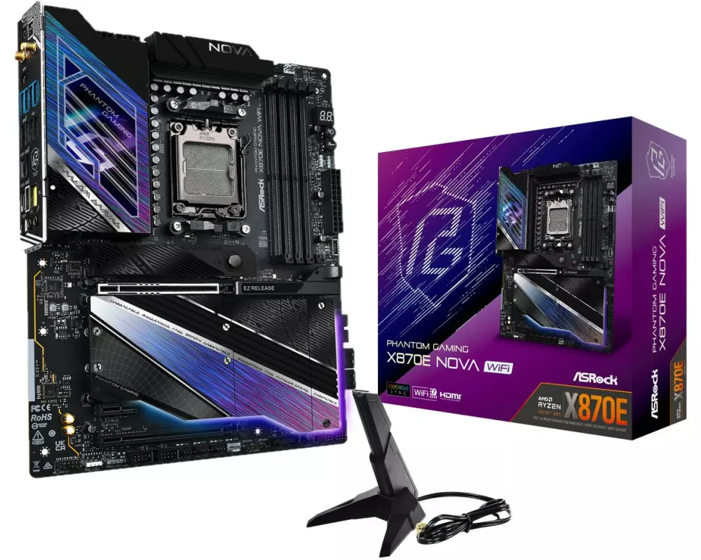 ASRock Mainboard X870E NOVA WIFI