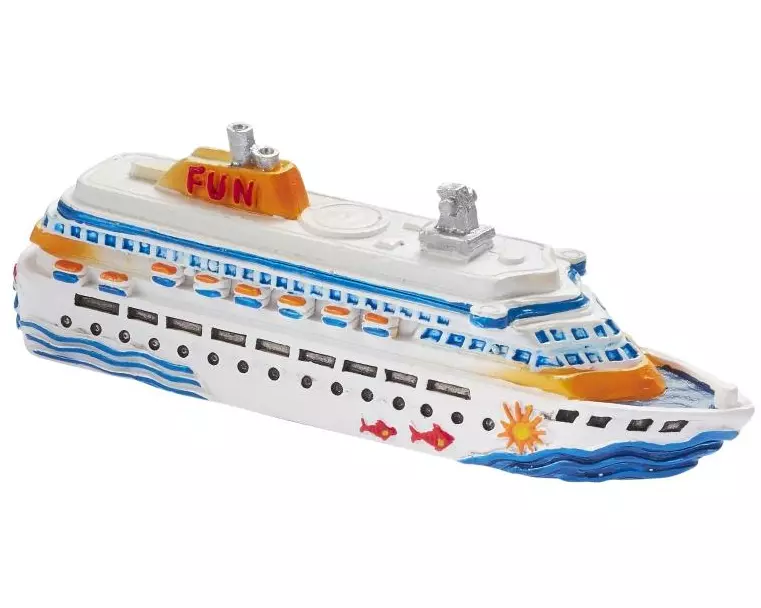 HobbyFun Mini-Fahrzeug Kreuzfahrtschiff 7 cm