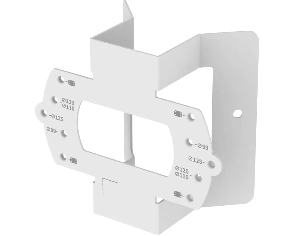 Hanwha Vision Eckhalterung SBD-140KMB Weiss 1 Stück