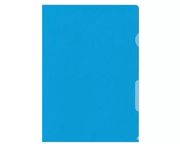 Büroline Sichthülle A4, 100 Stück, Blau