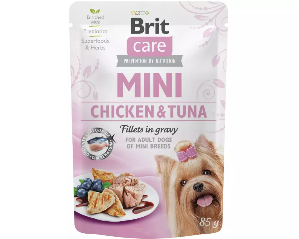 Brit Nassfutter Care Mini Huhn und Thunfisch 24 x 85 g
