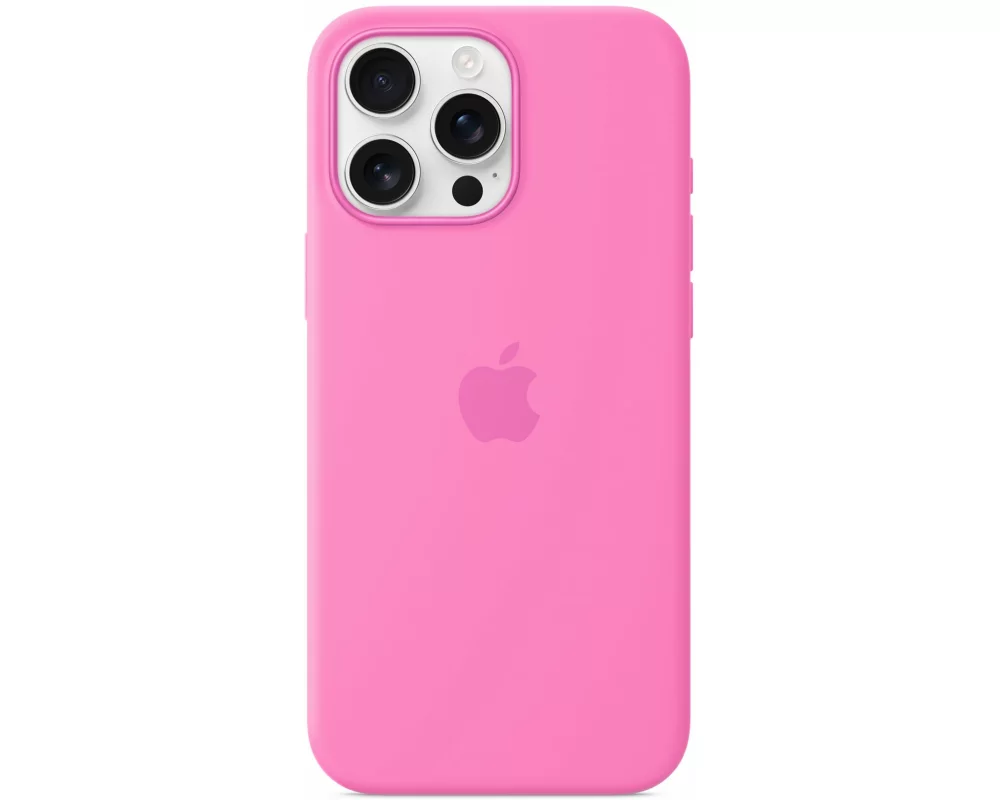 Apple iPhone 16 Pro Max Silicone Case with MagSafe - Peony
