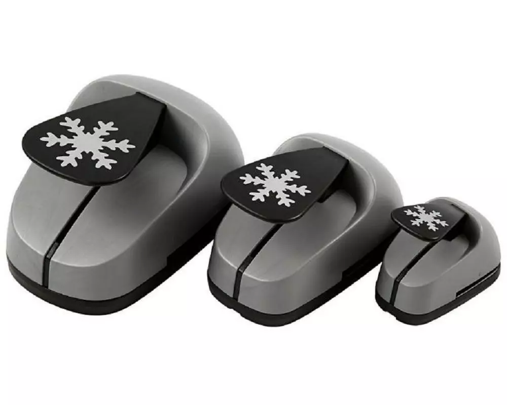 Creativ Company Motivstanzer Schneeflocke 3 Stück