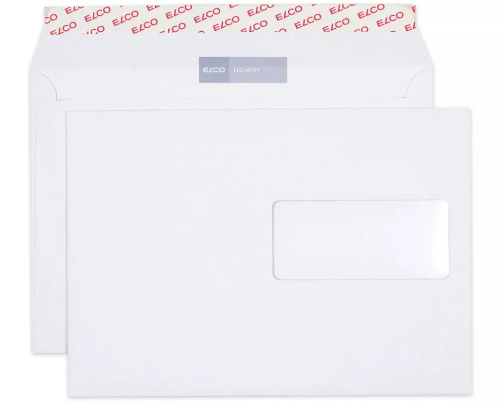 ELCO Couvert mit Fenster Power C5, Rechts, 500 Stück