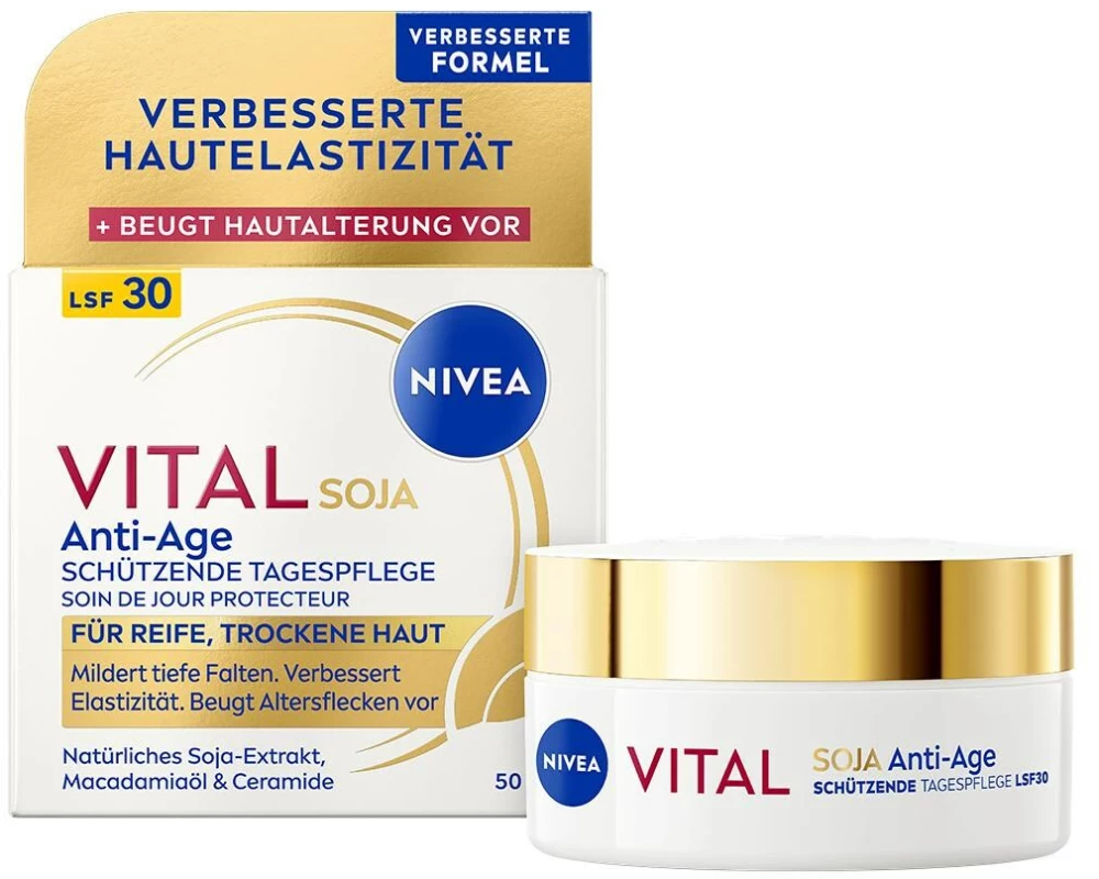 NIVEA Tagescrème Vital Soja Anti-Age 50 ml