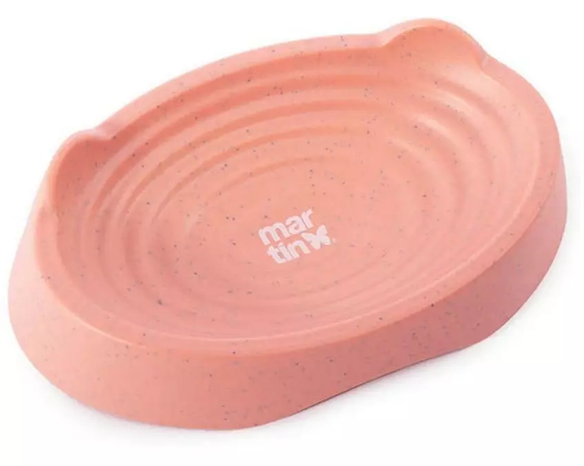 Martin Sellier Katzennapf melaminiert gewellt Rosa