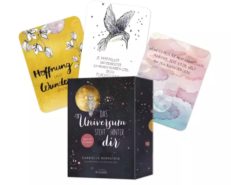 Das Universum steht hinter dir