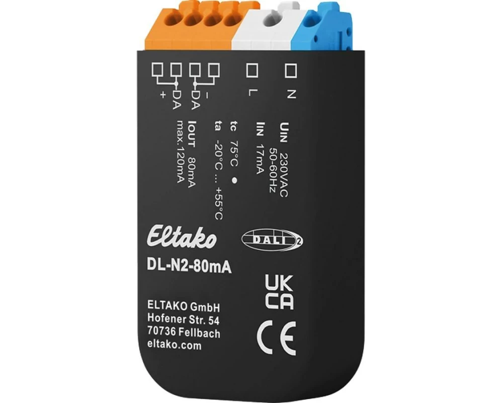 Eltako DL-N2 DALI-Bus-Netzteil Unterputz 80 mA