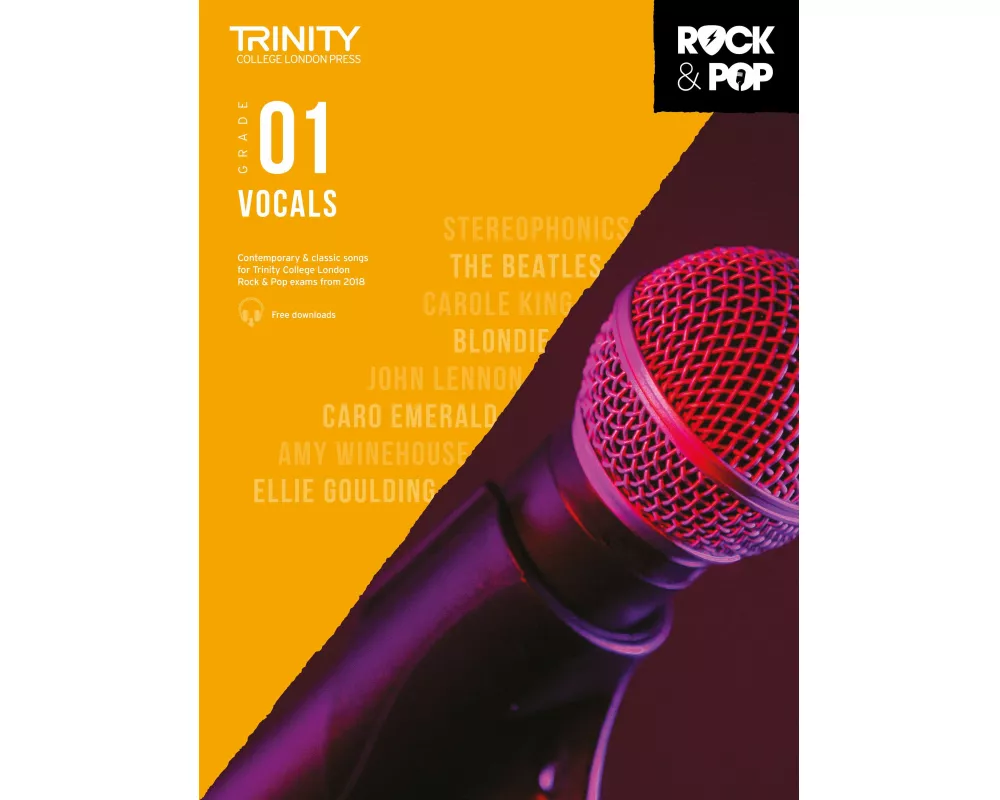 Trinity College London Rock & Pop 2018 Vocals Grade 1