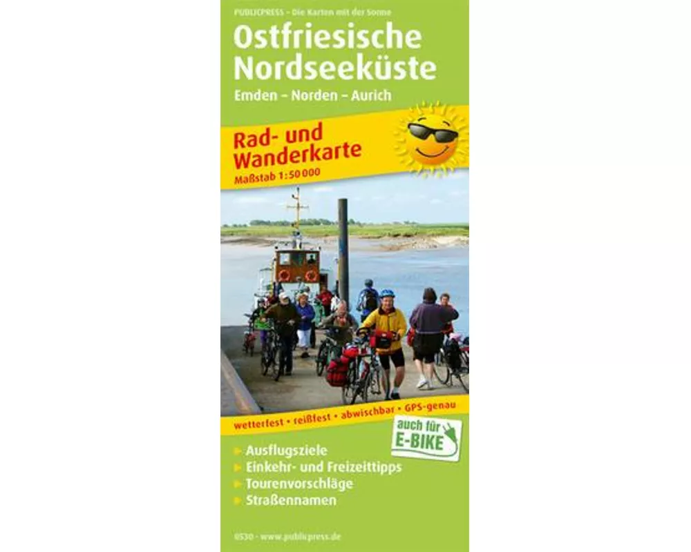 Ostfriesische Nordseeküste, Westlicher Teil