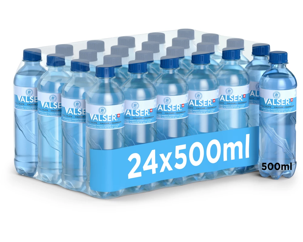 VALSER Calcium & Magnesium PET 50cl 683180 24 Stück ohne Kohlensäure
