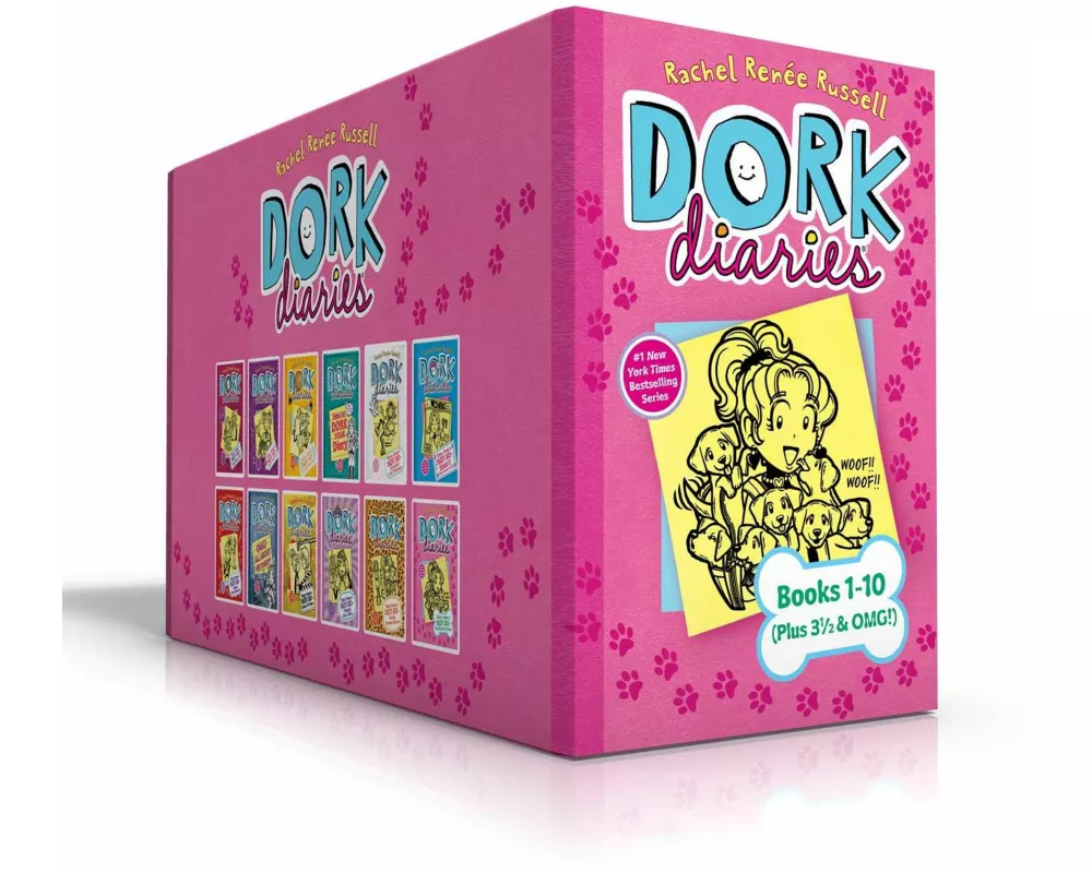 Dork Diaries Books 1-10 (Plus 3 1/2 & Omg!) (Boxed Set)