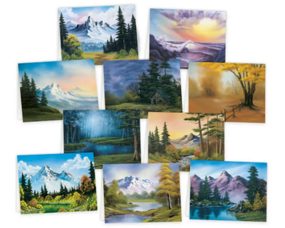 Bob Ross Notecards