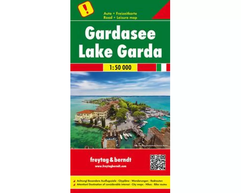 Gardasee, Autokarte 1:50.000, freytag & berndt