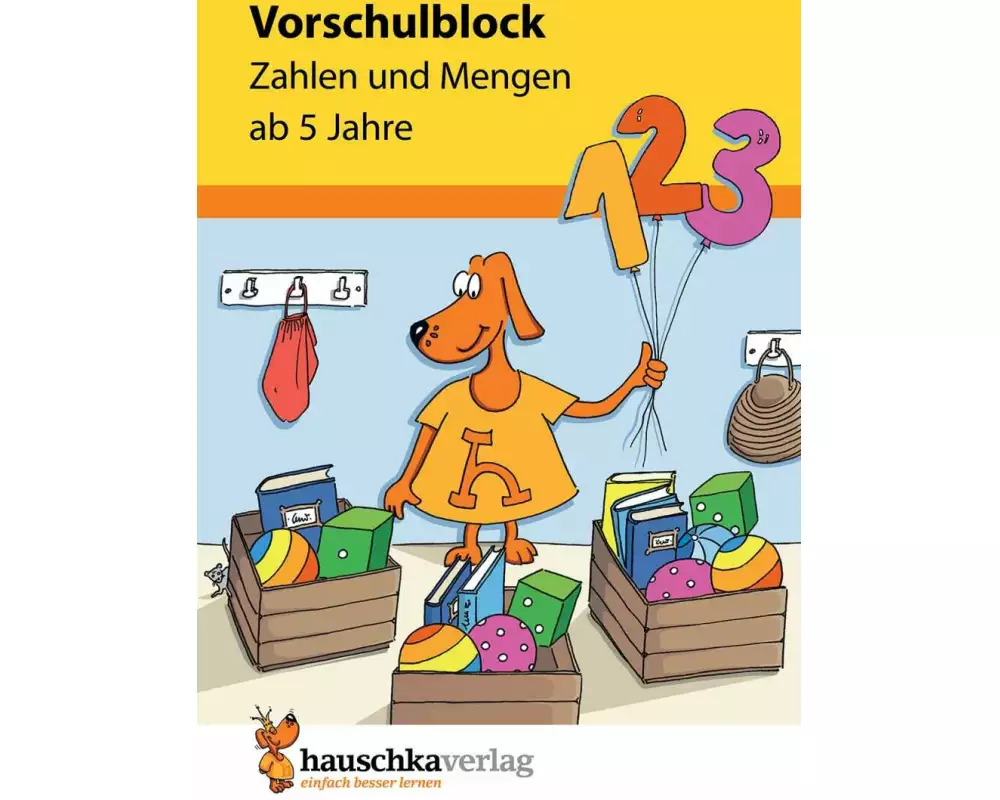 Vorschulblock - Zahlen und Mengen ab 5 Jahre, A5-Block