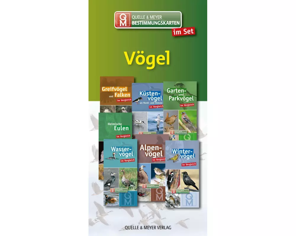 Bestimmungskarten-Set "Vögel"