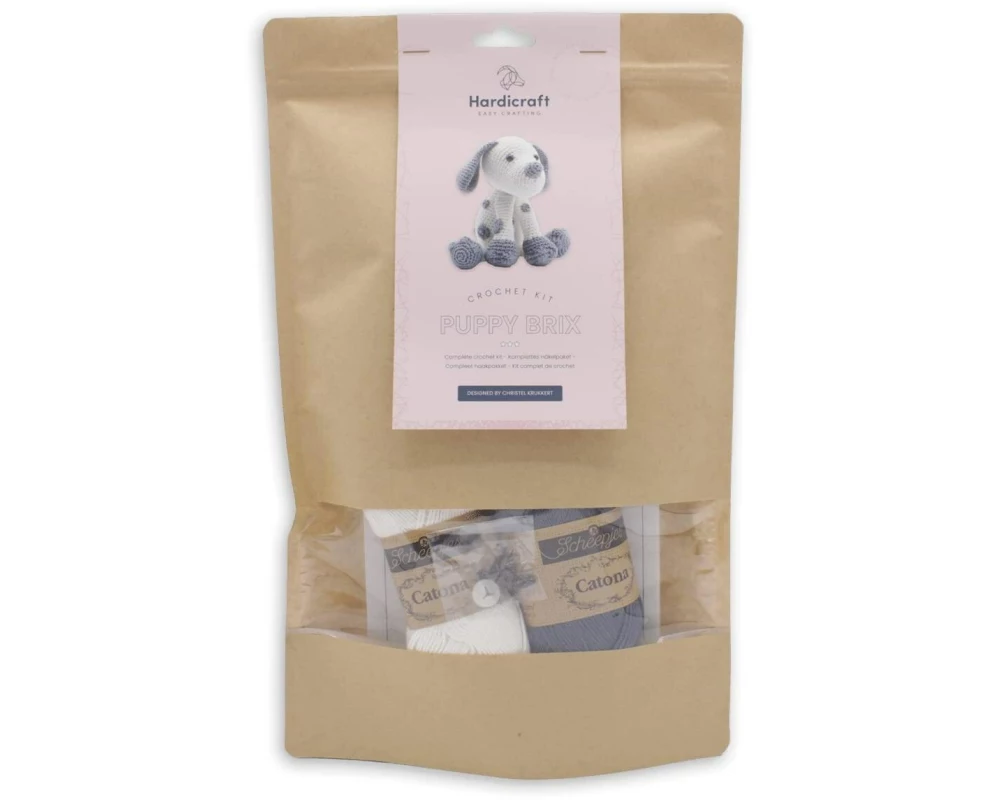 Hardicraft Häkelset Welpe Brix 20 cm
