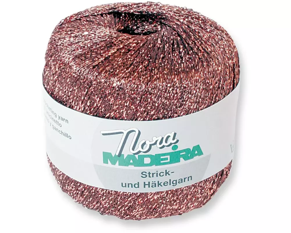 Madeira Näh- und Stickgarn Nora 25 g Braun