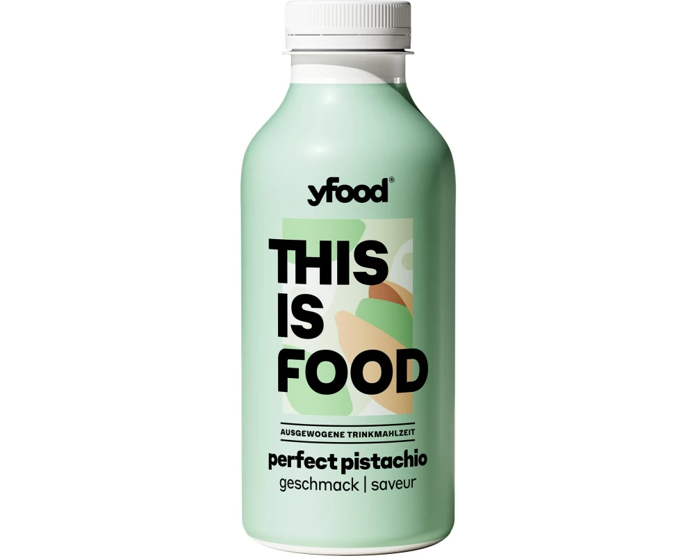 YFOOD Trinkmahlzeit Perfect Pistachio 500 ml