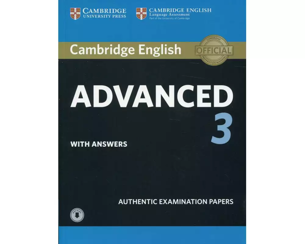 Cambridge English Advanced 3 Student's Book with Answers with Audio