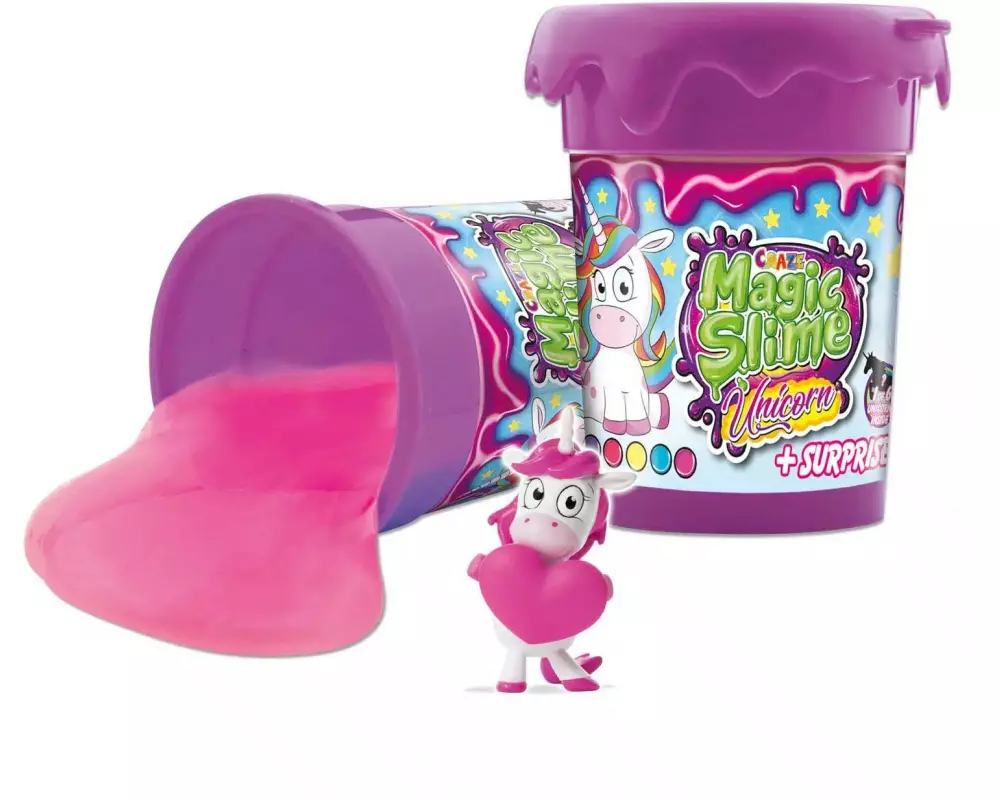 Craze Magic Slime mit Unicorn Sammelfigur assortiert