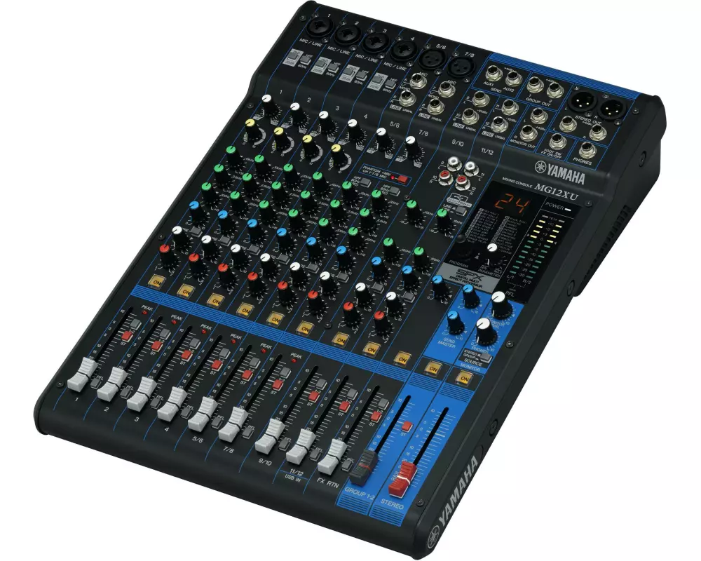 Yamaha Mischpult MG12XU - 12-Kanal, analog