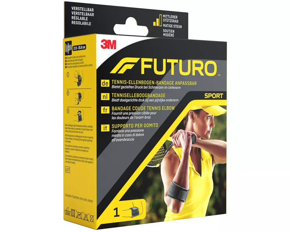 3M Futuro Sport Tennis-Ellbogenbandage anpassbar 1 Stück