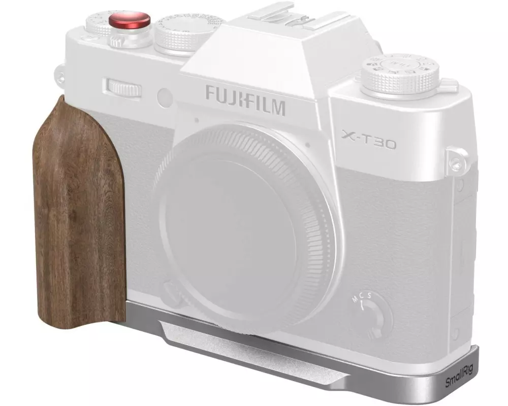 Smallrig L-Winkel FUJIFILM X-T30 III mit Holzgriff, Silber