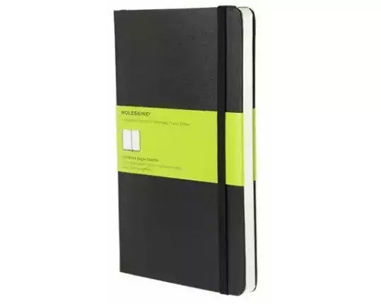 Moleskine Plain Notebook. Gross