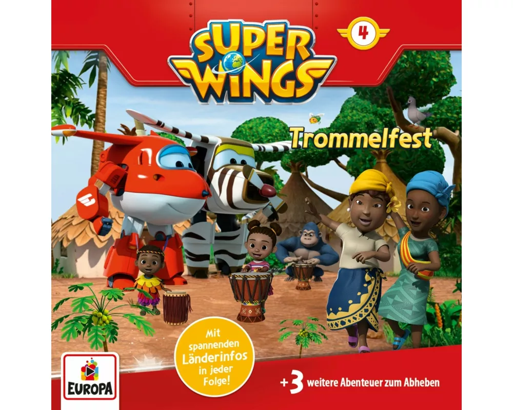 Super Wings 04. Trommelfest